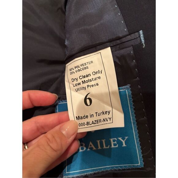 NWOT J. Bailey Boys Blazer size 6 - Picture 4 of 5